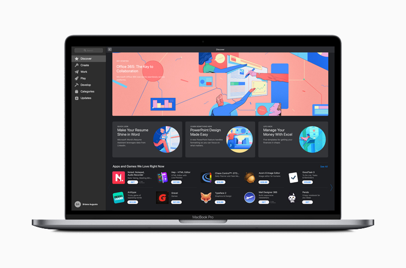 App Store Macbook Air